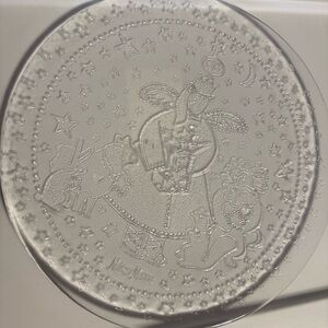 Vintage Neiman Marcus Christmas Woodland Angel Plate